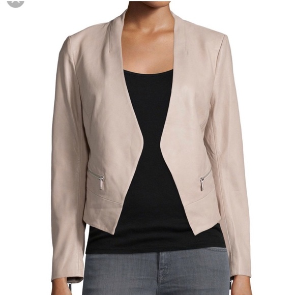 Joie || ‘Libertini’ Cropped Leather Moto Jacket - Picture 12 of 12